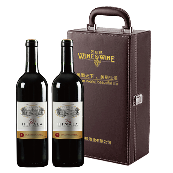 中粮名庄荟法车希娜拉干红葡萄酒礼盒「法国进口」干型红酒