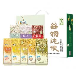 中粮金盈谷物纯粮礼盒「2.8KG」五谷杂粮礼盒