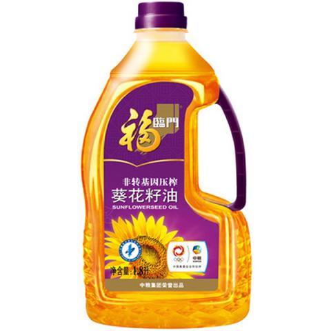 中粮福临门营养油礼盒「1.8L*2」葵花籽油+玉米油组合