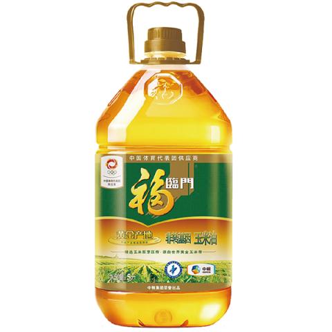 中粮福临门黄金玉米油「5L」员工福利桶装食用油