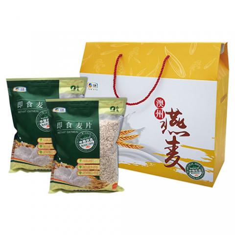「中粮山萃燕麦礼盒」山萃澳洲进口燕麦片