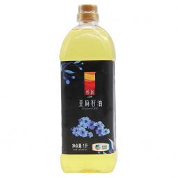 中粮悦润亚麻籽油「1L」中粮集团荣誉出品