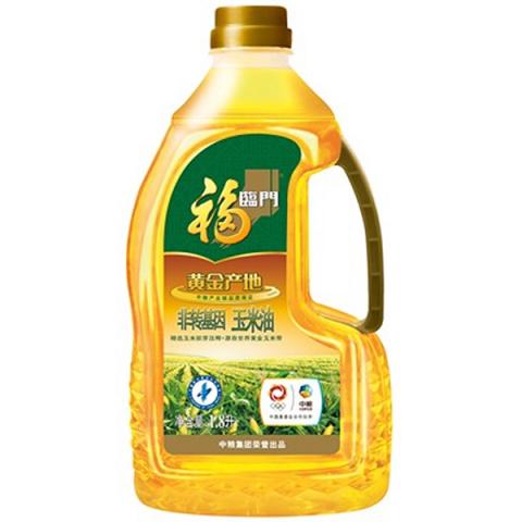 中粮福临门营养油礼盒「1.8L*2」葵花籽油+玉米油组合