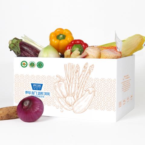 农派有机蔬菜「配送1次卡」每次8种蔬菜3KG