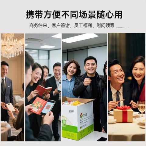 2025中秋轻奢自选卡「山水600型」28选1礼品册